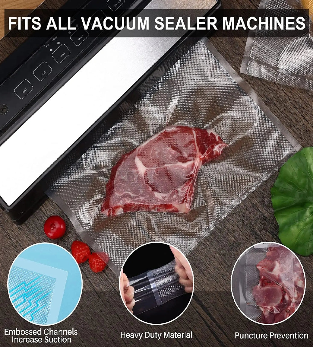 Rollo de 5mts Bolsas para sellado Vacio