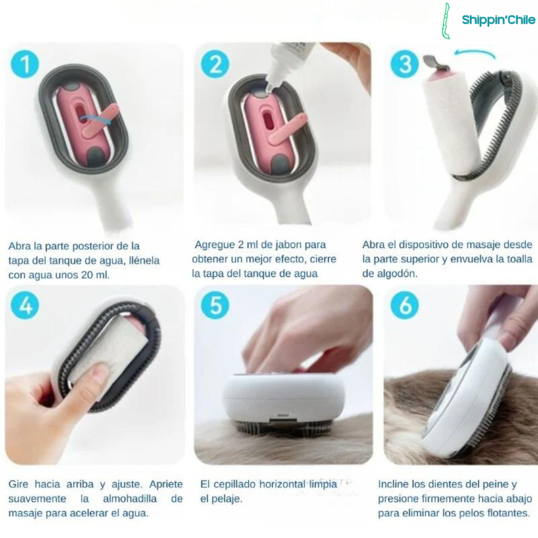 Pawsome™: Cepillo De Aseo Para Gatos Y Perros