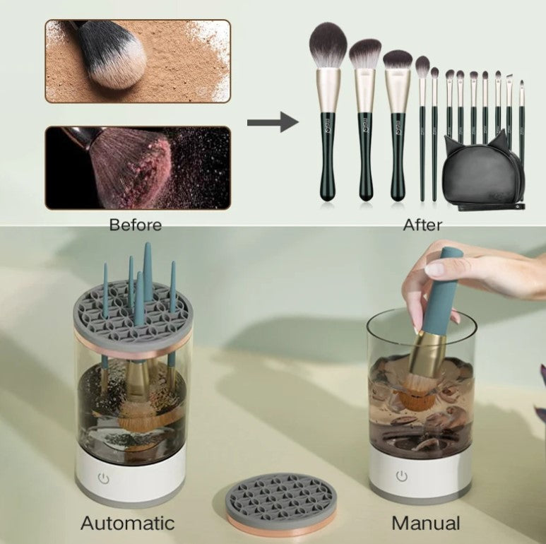 Nueva Máquina Lavadora De Brochas De Maquillaje