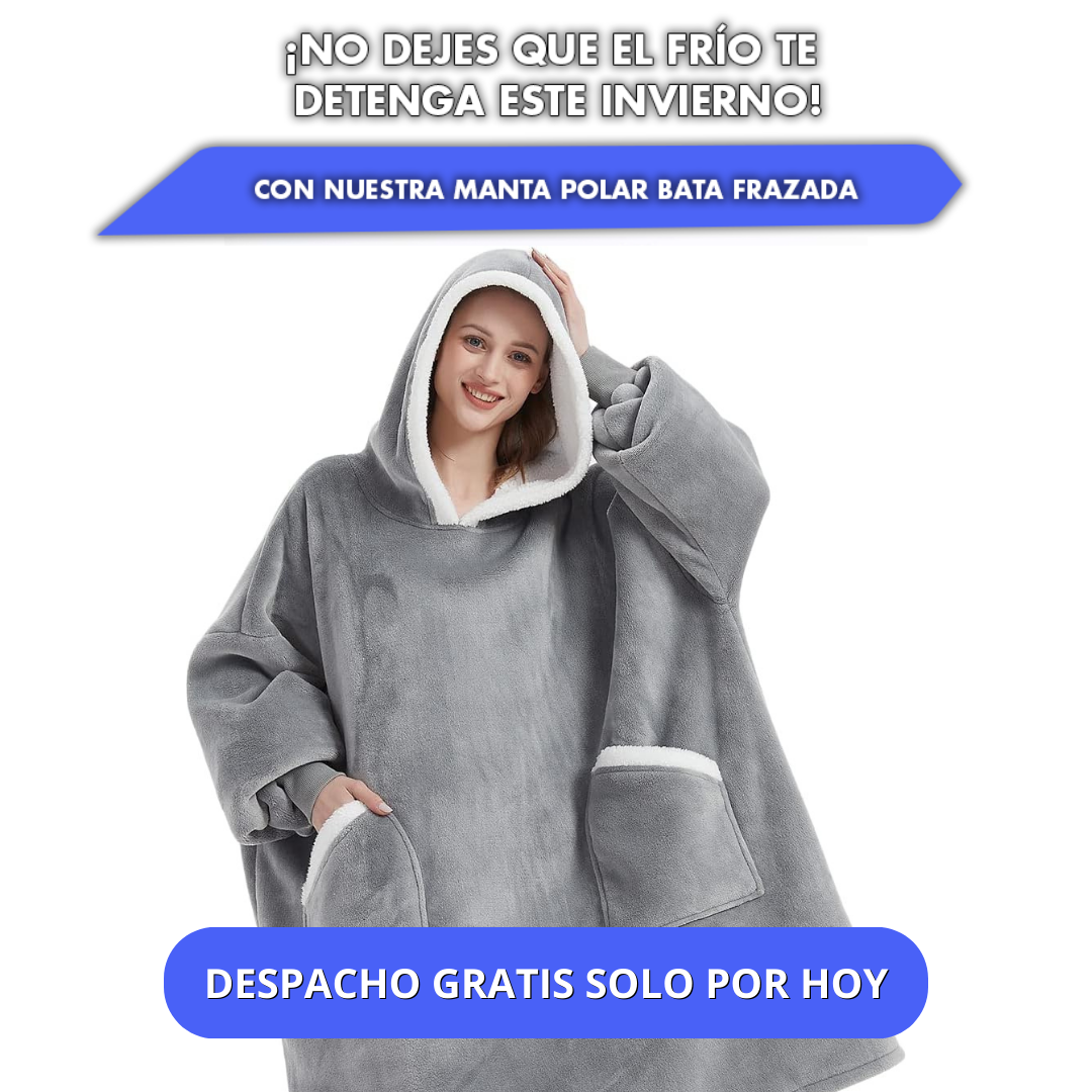 Poleron Sherpa De Polar Con Capucha Para Invierno