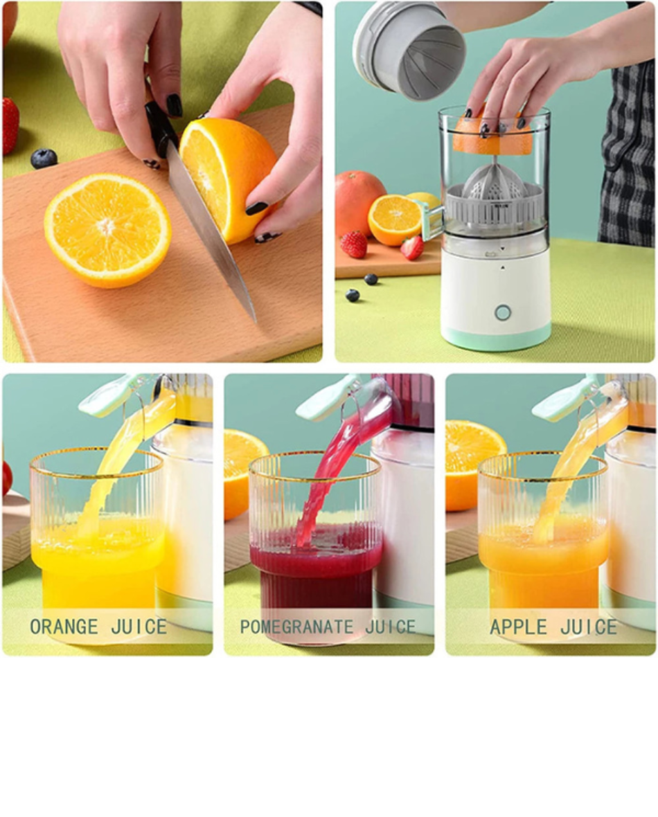 Exprimidor Saca Jugo Recargable Automático