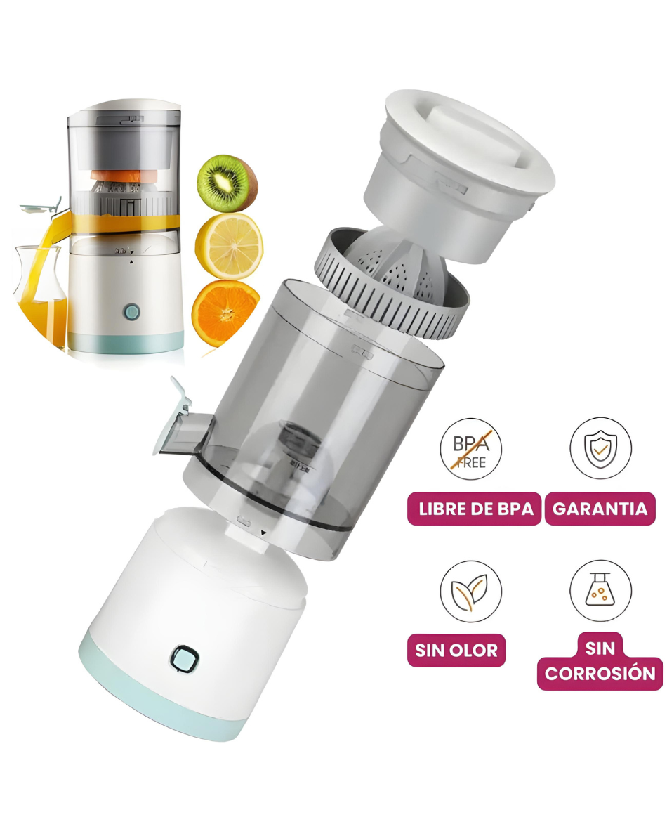 Exprimidor Saca Jugo Recargable Automático